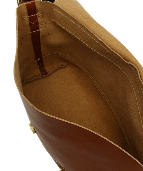 FREAK'S STORE（フリークスストア）の「カラーレザーショルダーバッグ（その他・メンズ・ブラック/キャメル/カーキ/ブラウン・ONE SIZE）」の12枚目の写真