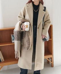 Discoat チェスターコート グレイッシュベージュ DISCOAT（ディスコート）｜チェスターコート一覧 - WEAR