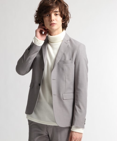 HARE(ハレ)の「セットアップテーラードジャケット(ジャケット/アウター・メンズ・ブラック/グレー/ブルー/ネイビー・S/M/L)」の2枚目の写真