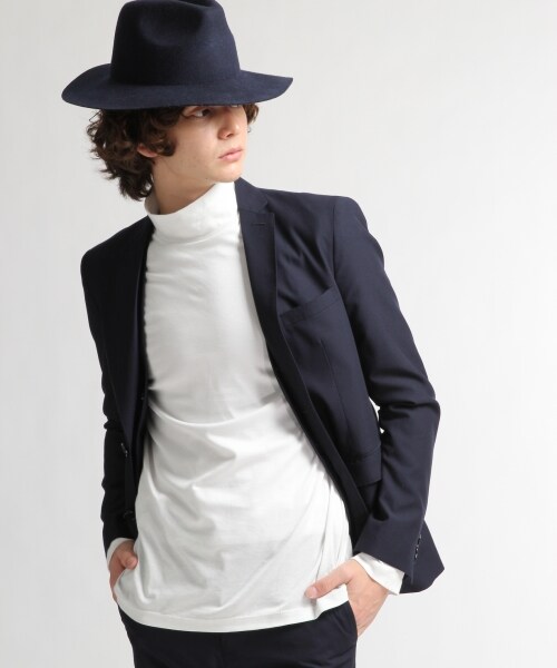 HARE(ハレ)の「セットアップテーラードジャケット(ジャケット/アウター・メンズ・ブラック/グレー/ブルー/ネイビー・S/M/L)」の4枚目の写真