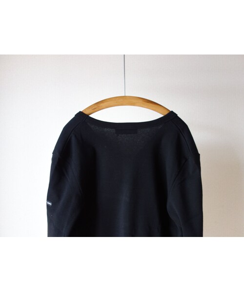 SAINT JAMES（セントジェームス）の「【ラスト1枚！】SAINTJAMES セントジェームス V-NECK COTTON CARDIGAN Vネックコットンカーディガン NOIR ブラック【正規取り扱い品】（カーディガン/ボレロ・メンズ・その他）」の13枚目の写真