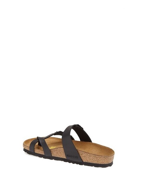 BIRKENSTOCK（ビルケンシュトック）の「Birkenstock 'Mayari' Birko-Flor Sandal (Women)（サンダル・レディース・Black/Mocha・9-9.5US / 40EU D/7-7.5US / 38EU D/8-8.5US / 39EU D/6-6.5US / 37EU D/10-10.5US / 41EU D/11-11.5US / 42EU D/5-5.5US / 36EU D）」の5枚目の写真