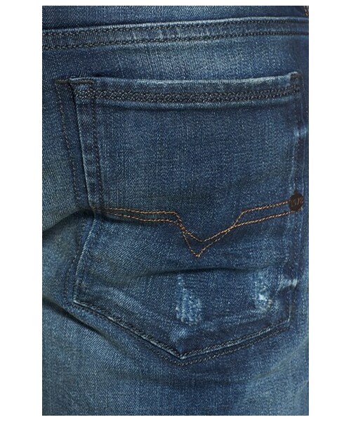 DIESEL（ディーゼル）の「DIESEL® 'Sleenker' Skinny Fit Jeans (0833F