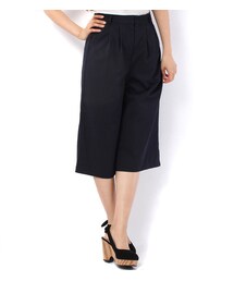 mysty woman | タック入り膝下丈ワイドパンツ(その他)