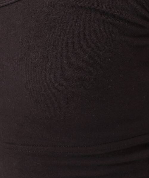 A part by（アパートバイ）の「cohan(コハン)スマイルコットンブラキャミ_カップ付き（アンダーウェア・レディース・ブラック 09/ダークブラウン 57・F）」の19枚目の写真