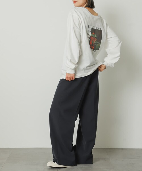 SENSE OF PLACE by URBAN RESEARCH(センスオブプレイスバイアーバンリサーチ)の「2WAYグラフィックTシャツ(トップス・レディース・GRAPHIC-B/GRAPHIC-C/GRAPHIC-A・one)」の7枚目の写真