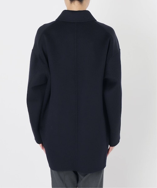 CALMER 美品 ハミルトンリバーPコート ネイビー エディフィス EDIFICE CALMER(カルメール) 別注 ハミルトンリバーP