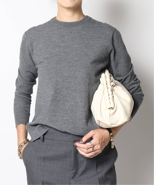 Deuxieme Classe*StretchWool クルーネックプルオーバー MUSE de Deuxieme classe（ミューズデドゥーズィエムクラス）の