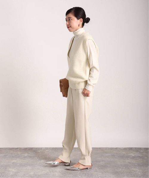 新品未使用タグ付★VERMEIL par iena ダブルクロスジョグパンツ VERMEIL par iena（ヴェルメイユパーイエナ）の「《追加予約