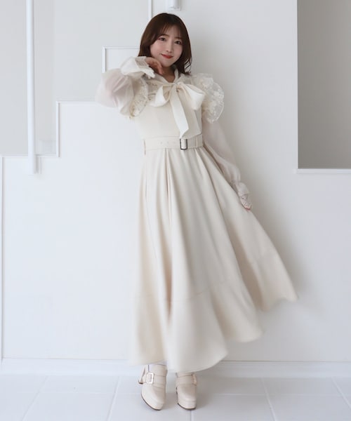 MiECa♡ワンピース＆ジャンスカ TITTY&CO.（ティティーアンドコー）の「【TITTY&CO.】NEWフレア