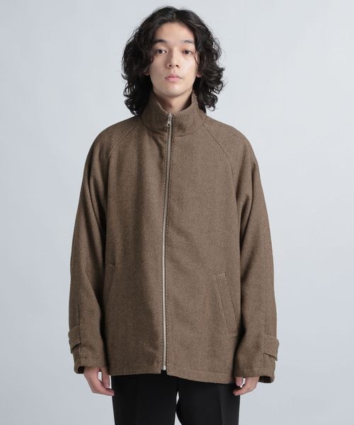 HARE(ハレ)の「リバーシブルオーバースタンドブルゾン(ジャケット/アウター・メンズ・ブラック09/ブラウン56・S/M)」の10枚目の写真