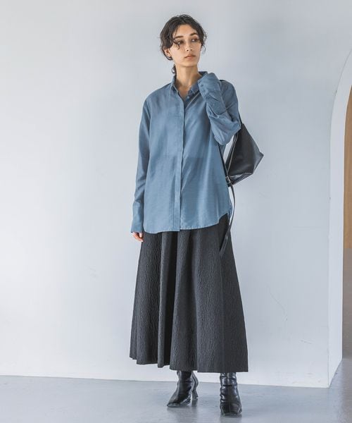A part by(アパートバイ)の「トライアングルソフトショルダーバッグ(バッグ・レディース・オフホワイト 05/ブラック 09・FREE)」の5枚目の写真
