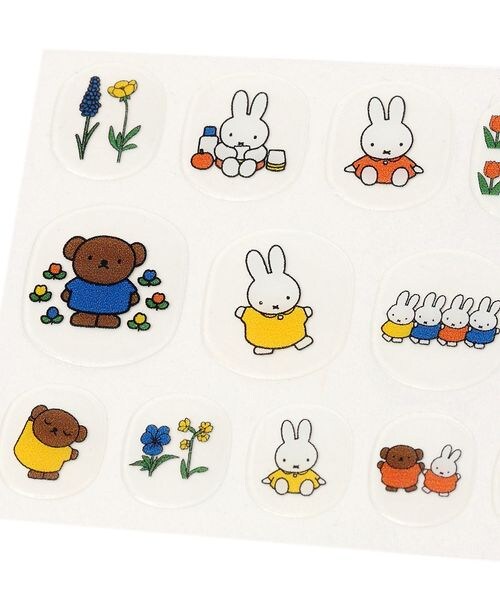 STUDIO CLIP - ももん　studio CLIP✖︎ミッフィー　ネイルシールとポリスバッグ STUDIO CLIP - studio CLIP miffy ミッフィー ネイルシール 🎵の