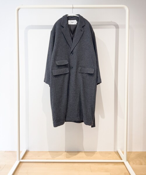 JANE SMITH WOOL CASHMERE LONG COAT