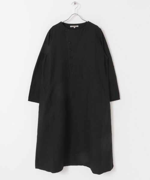 Vlas Blomme（ヴラスブラム）の「Vlas Blomme Cotton Linenラチネワンピース（ワンピース/ドレス・レディース・Black・FREE）」の16枚目の写真