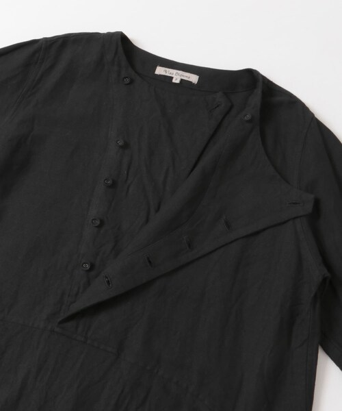 Vlas Blomme（ヴラスブラム）の「Vlas Blomme Cotton Linenラチネワンピース（ワンピース/ドレス・レディース・Black・FREE）」の17枚目の写真