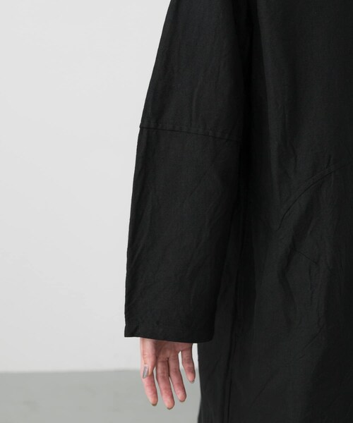 Vlas Blomme（ヴラスブラム）の「Vlas Blomme Cotton Linenラチネワンピース（ワンピース/ドレス・レディース・Black・FREE）」の13枚目の写真