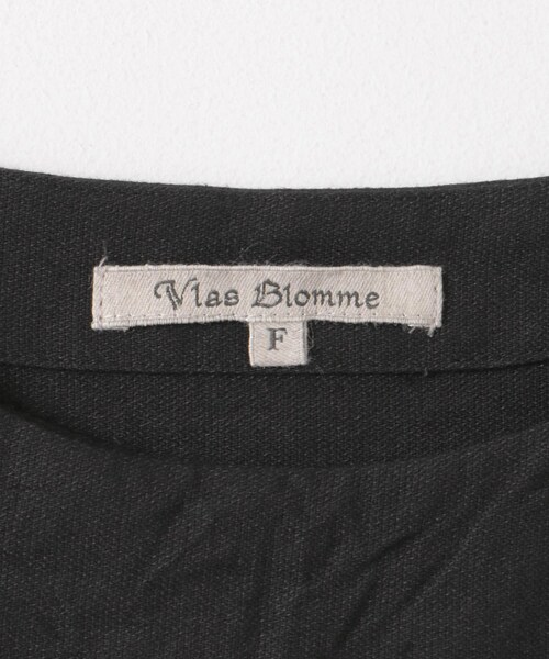 Vlas Blomme（ヴラスブラム）の「Vlas Blomme Cotton Linenラチネワンピース（ワンピース/ドレス・レディース・Black・FREE）」の21枚目の写真