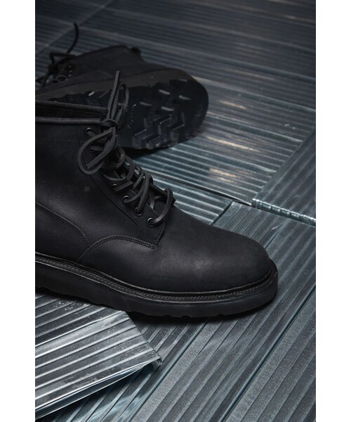 VIBERG ヴァイバー の The Great Divide - Viberg Scout Boot - Black Waxy Commander