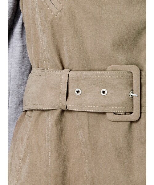 jouetie(ジュエティ)の「ライダーストレンチCT(ジャケット/アウター・レディース・ネイビー/ベージュ・M)」の11枚目の写真