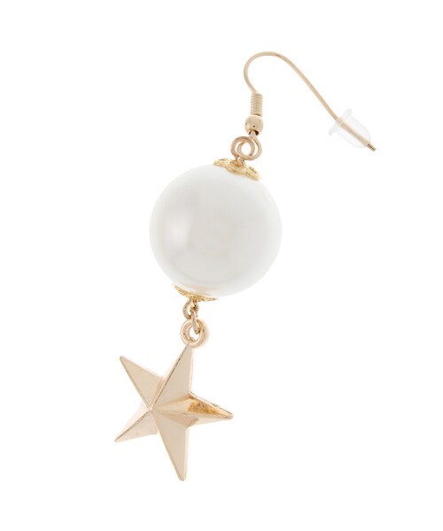 merry jenny（メリージェニー）の「【goods】solidstarピアス（アクセサリー・レディース・シルバー/ゴールド・F）」の4枚目の写真