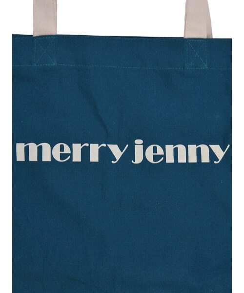 merry jenny（メリージェニー）の「【merryjenny】キャンバスA3ロゴトート（バッグ・レディース・オフホワイト/ブラック/ピンク/ブルー/ラベンダー・F）」の7枚目の写真
