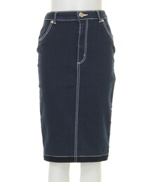 MURUA | 【CASUAL】バックスリットデニムスカート(スカート)