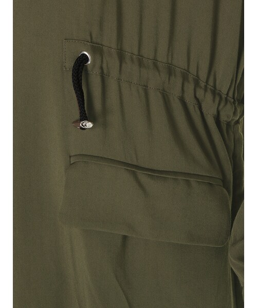 MURUA（ムルーア）の「【MODE】コードライトロングコート（ジャケット/アウター・レディース・ホワイト/ブラック/ベージュ/カーキ・F）」の13枚目の写真