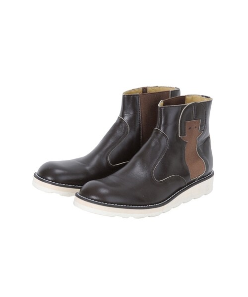 Ne-net（ネネット）の「<先行予約> こけしサイドゴア（その他・レディース・dark brown/black・01/02/03）」の6枚目の写真