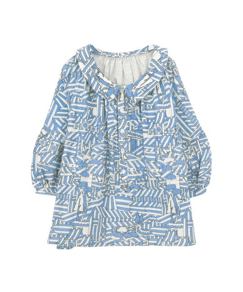 Ne-net(ネネット)の「<先行予約> ジャパンボーダー(その他・レディース・yellow/light blue・02)」の2枚目の写真