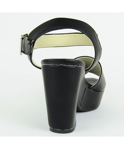 ORiental TRaffic（オリエンタルトラフィック）の「ストラップサンダル（シューズ・レディース・ブラック/ブラウン/ホワイト・S/M/L/LL）」の6枚目の写真