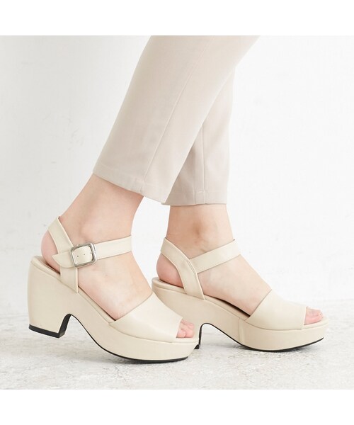 ORiental TRaffic（オリエンタルトラフィック）の「ストラップサンダル（シューズ・レディース・ブラック/ブラウン/ホワイト・S/M/L/LL）」の12枚目の写真