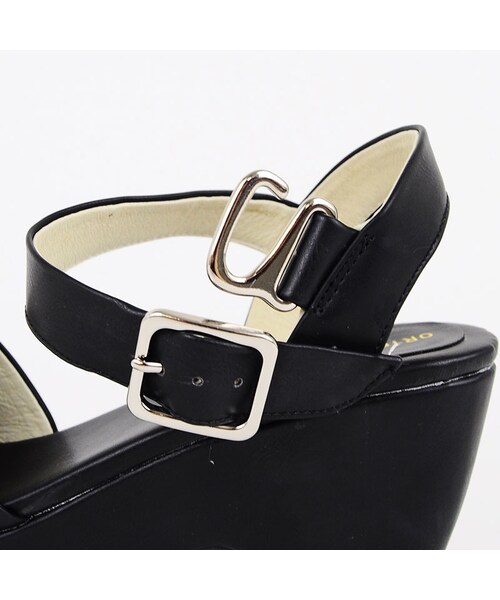 ORiental TRaffic（オリエンタルトラフィック）の「ストラップサンダル（シューズ・レディース・ブラック/ブラウン/ホワイト・S/M/L/LL）」の9枚目の写真