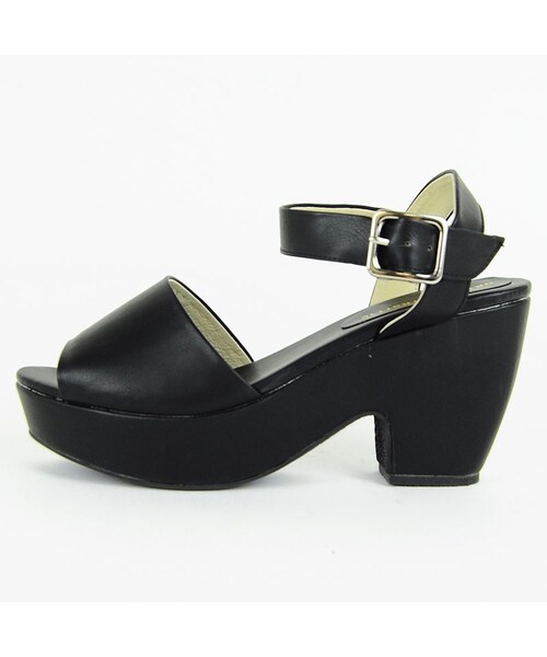 ORiental TRaffic（オリエンタルトラフィック）の「ストラップサンダル（シューズ・レディース・ブラック/ブラウン/ホワイト・S/M/L/LL）」の5枚目の写真