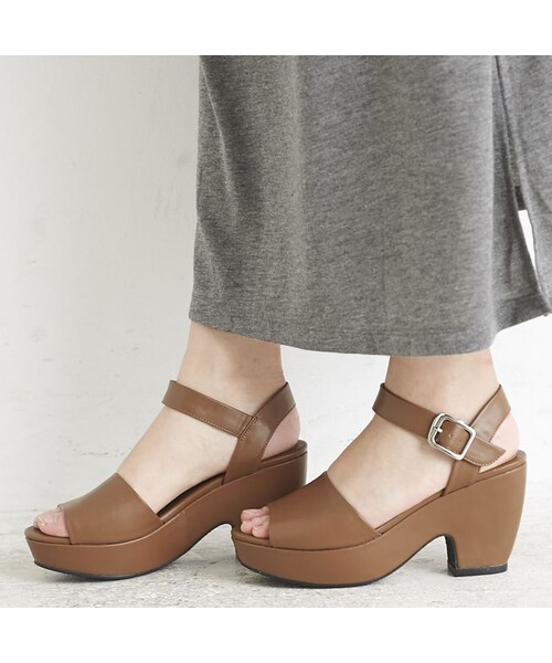 ORiental TRaffic（オリエンタルトラフィック）の「ストラップサンダル（シューズ・レディース・ブラック/ブラウン/ホワイト・S/M/L/LL）」の11枚目の写真