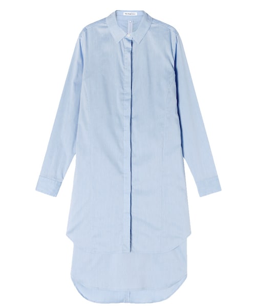 THE DAYZ TOKYO（ザデイズトーキョー）の「タイプライターシャツワンピース（ワンピース/ドレス・レディース・ホワイト/ブルー・36/36(インナー)/38/38(インナー)）」の3枚目の写真