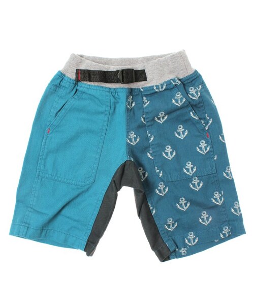 BREEZE（ブリーズ）の「【BREEZE】ネットオンリー 総柄クレイジーパンツ（パンツ・キッズ・チャコール/カーキ/ターコイズブルー・80/90/95/100/110/120/130/140）」の6枚目の写真