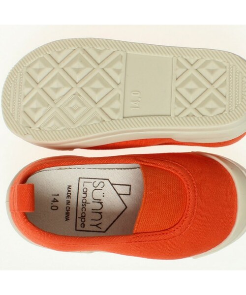 apres les cours（アプレレクール）の「【P7】デイリーユーススリッポン（シューズ・キッズ・ブラック/ブルー/ミント/ネイビーブルー/ピンク/レッド/サーモンピンク/イエロー・14/15/16/17/18/19）」の20枚目の写真