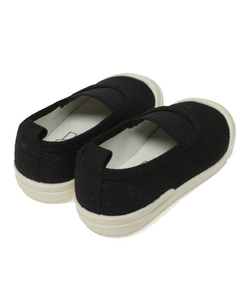 apres les cours（アプレレクール）の「【P7】デイリーユーススリッポン（シューズ・キッズ・ブラック/ブルー/ミント/ネイビーブルー/ピンク/レッド/サーモンピンク/イエロー・14/15/16/17/18/19）」の9枚目の写真