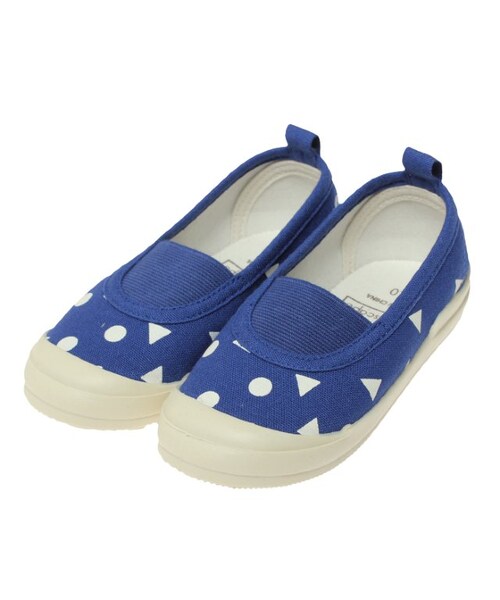 apres les cours（アプレレクール）の「【P7】デイリーユーススリッポン（シューズ・キッズ・ブラック/ブルー/ミント/ネイビーブルー/ピンク/レッド/サーモンピンク/イエロー・14/15/16/17/18/19）」の4枚目の写真