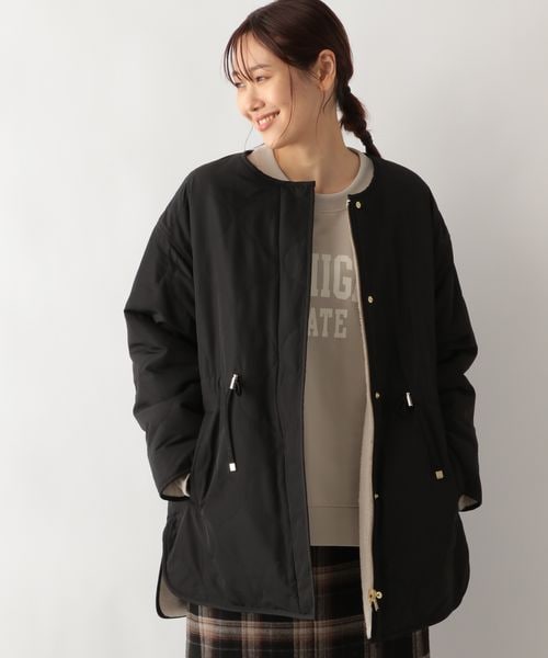 GLOBAL WORK（グローバルワーク）の「リバーシブルキルトブルゾン