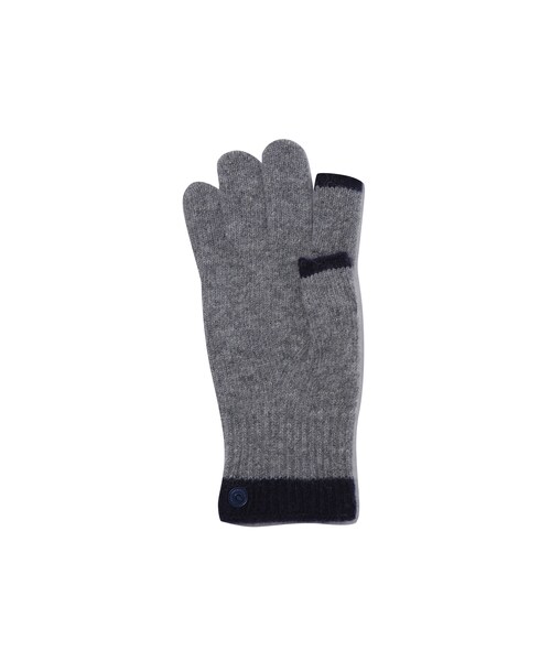 customellow（カスタムメロウ）の「season motif knit glove（アクセサリー・GREEN/GREY・XXX）」の3枚目の写真