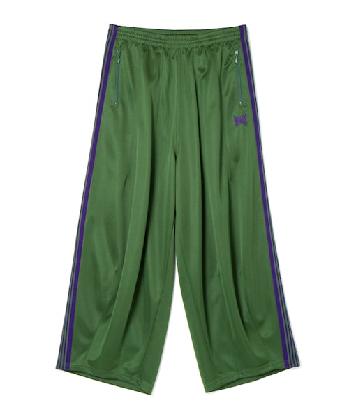2回着】Needles TRACK PANT POLY SMOOTH カーキ Needles / ニードルズ