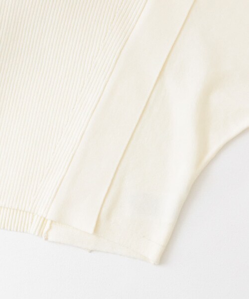 SENSE OF PLACE by URBAN RESEARCH（センスオブプレイスバイアーバンリサーチ）の「ストレッチショルダータックセーター（トップス・レディース・ORANGE/OFF WHITE/BLACK/GRAY・one）」の9枚目の写真