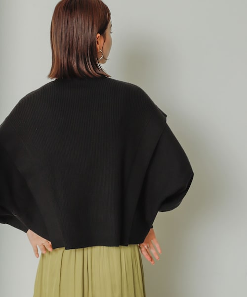 SENSE OF PLACE by URBAN RESEARCH（センスオブプレイスバイアーバンリサーチ）の「ストレッチショルダータックセーター（トップス・レディース・ORANGE/OFF WHITE/BLACK/GRAY・one）」の16枚目の写真