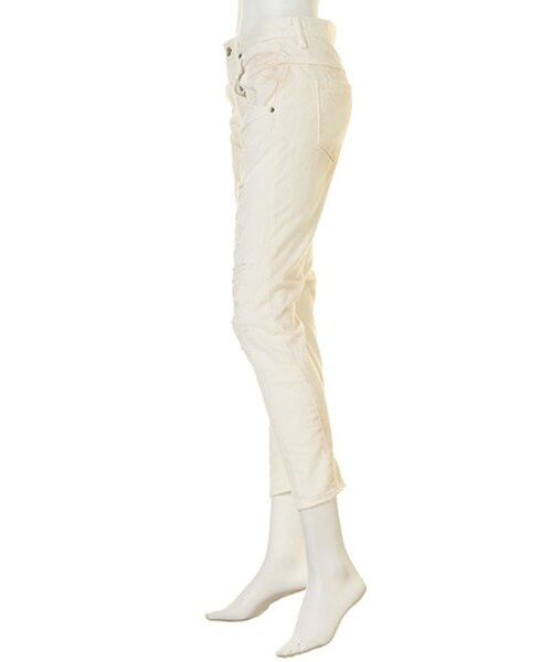 Ungrid（アングリッド）の「ホワイトサルエル（パンツ・レディース・ホワイト・24/25/26）」の6枚目の写真