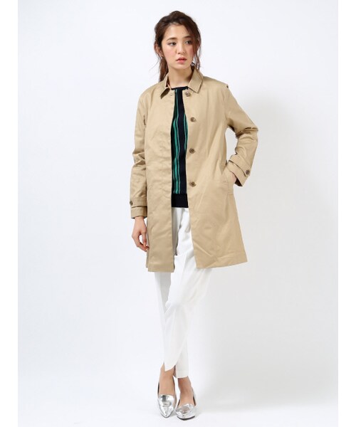 MYSELF ABAHOUSE(マイセルフアバハウス)の「ギャザーパンツ(パンツ・レディース・ホワイト/オフホワイト・F)」の12枚目の写真