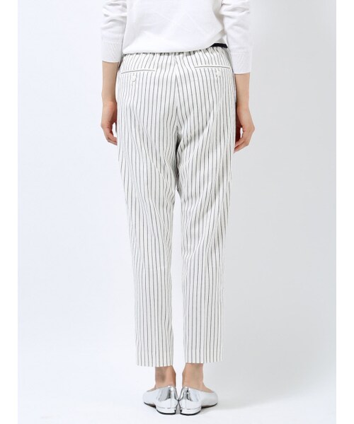 MYSELF ABAHOUSE(マイセルフアバハウス)の「ギャザーパンツ(パンツ・レディース・ホワイト/オフホワイト・F)」の5枚目の写真