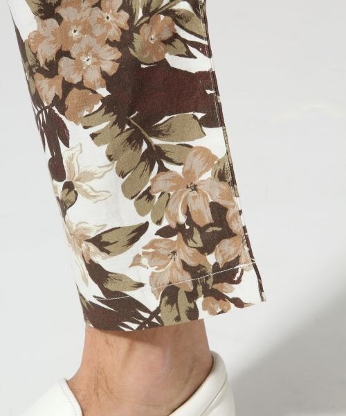 RAGEBLUE（レイジブルー）の「【先行予約】CLTフラワーアンクルパンツ（パンツ・メンズ・ホワイト系/ブラック系・Ｍ/Ｌ）」の9枚目の写真