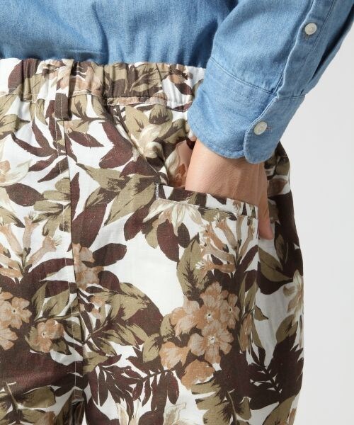 RAGEBLUE（レイジブルー）の「【先行予約】CLTフラワーアンクルパンツ（パンツ・メンズ・ホワイト系/ブラック系・Ｍ/Ｌ）」の10枚目の写真